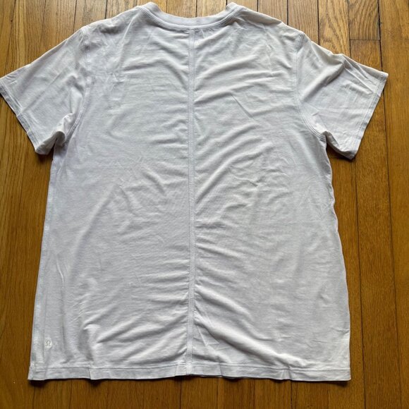 Lululemon Size 4 White Pima Cotton All Yours Short Sleeve Crewneck T-Shirt Top - Picture 11 of 14